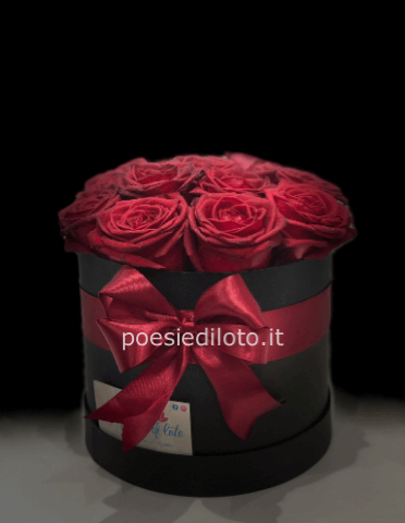 BOX LOVE MEDIO ROSE ROSSE