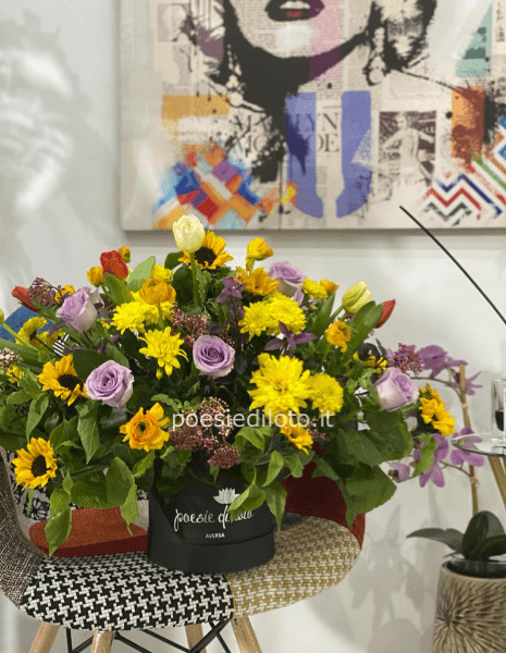 box floreale GLICINE