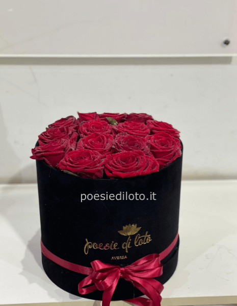 box floreale ROSE ROSSE