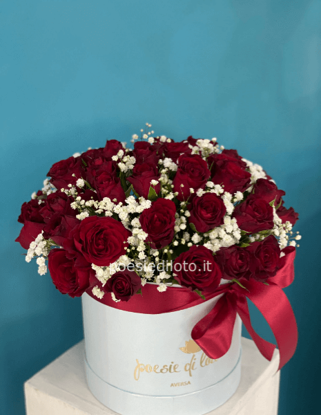 box floreale misura media