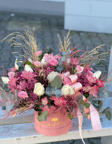 box floreale misura media